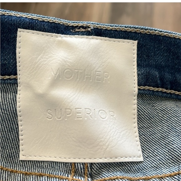 NWT Mother Superior The Weekender Jeans It's A Small World Size 26 - Picture 9 of 9